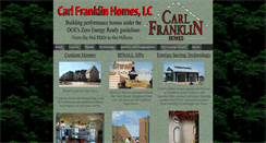 Desktop Screenshot of carlfranklinhomes.com